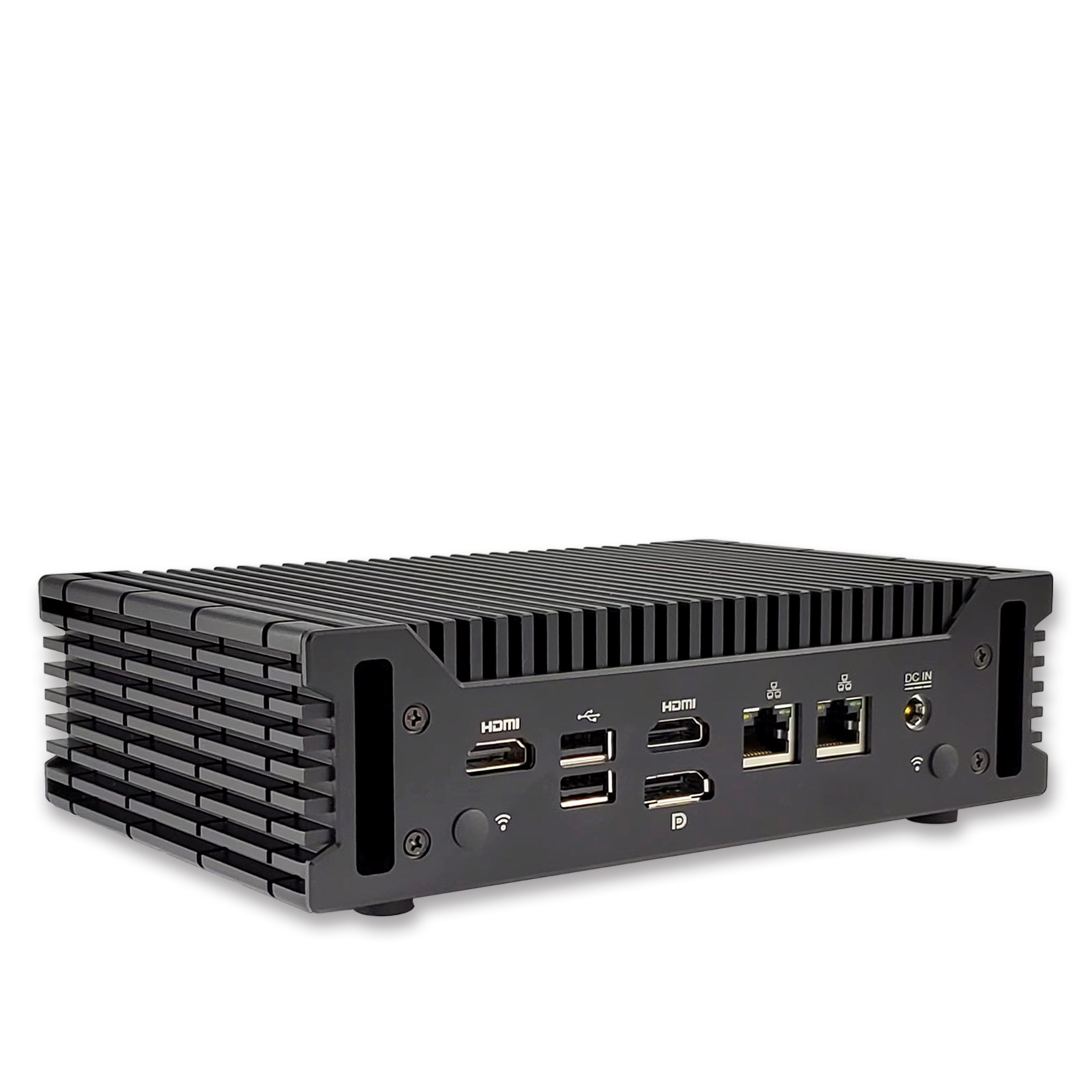 OEM Fanless Edge AI with Alder Lake 8K GPU Mini PC - U12FL2C